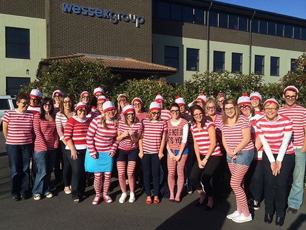Where’s Wally? Wally raises Lolly at the Wessex Group