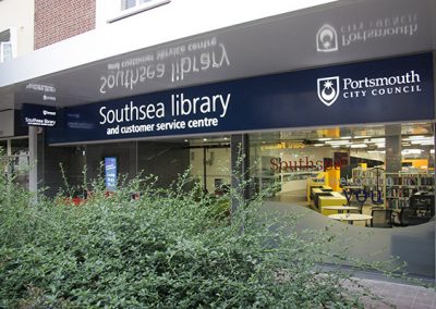 Fire Safety at Southsea Library Archives