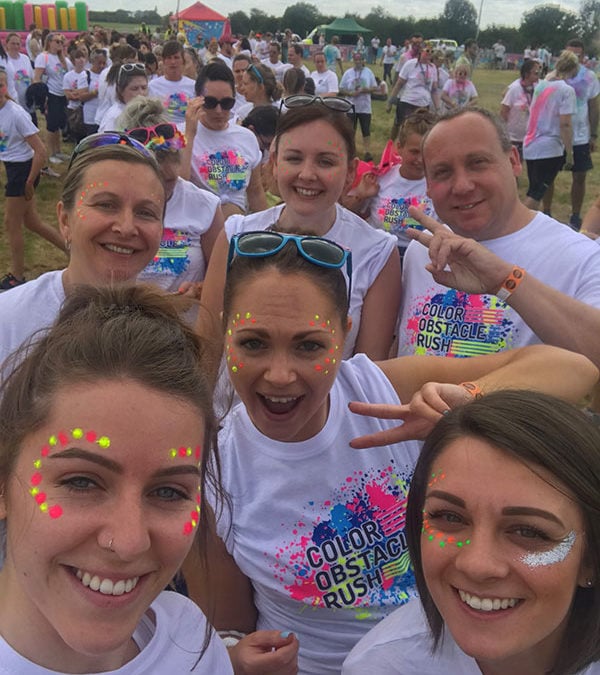 Colour Rush in Bath Completed with Flying Colours