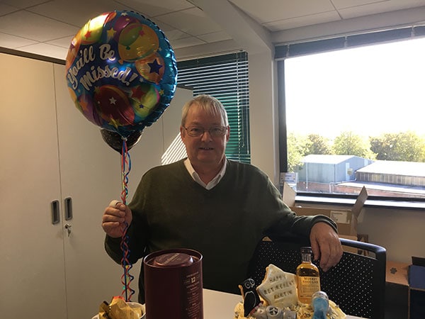 Martin Retires after 35 years’ Service!