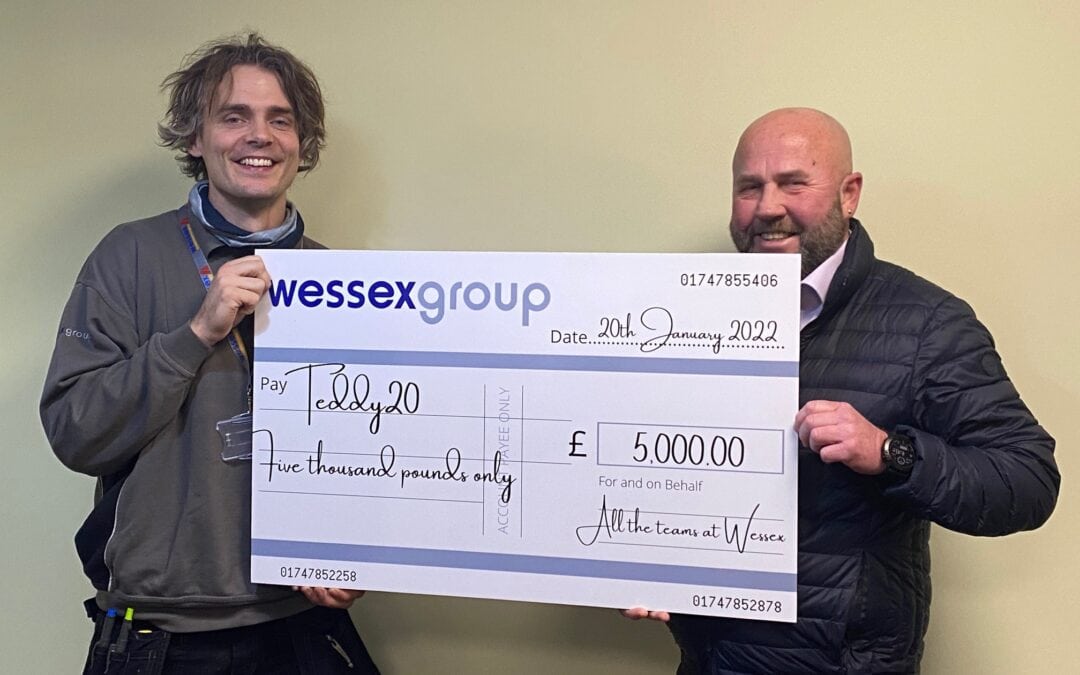 Wessex Group raises £5,000 for Dorset Charity Teddy20