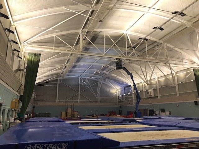 Bright Lights for Everyone Active at Rossmore Leisure Centre & OLGA Gymnastics