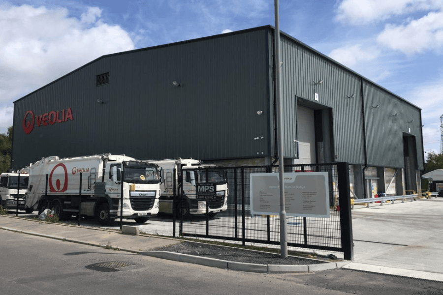 Infrared Fire Detection Installation at Veolia