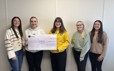 Wessex Group Presents £5000 Donation to Marie Curie